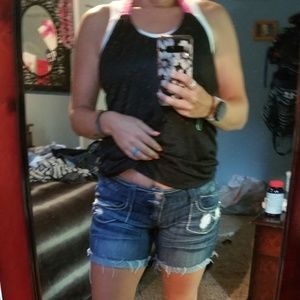 Almost famous blue jean shorts